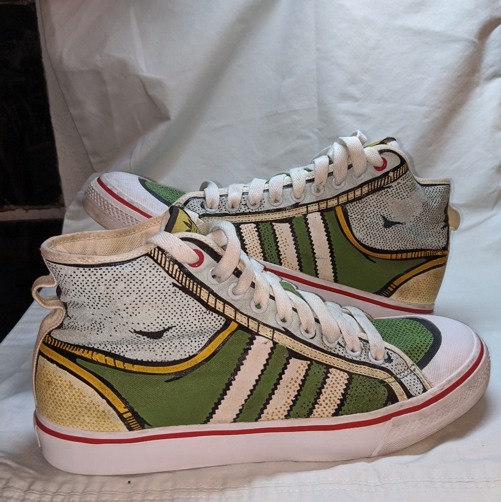 SUPER RARE Adidas Nizza "Comic Book"